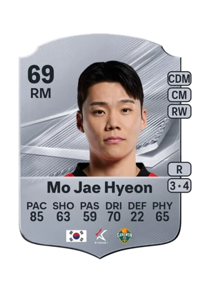 Mo Jae Hyeon - 69 - Rare EA FC 27 card