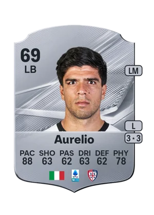 Aurelio - 69 - Rare EA FC 27 card