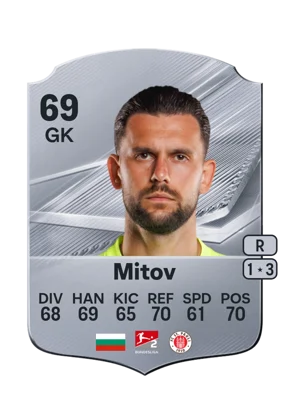 Mitov - 69 - Rare EA FC 27 card