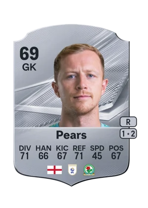 Pears - 69 - Rare EA FC 27 card