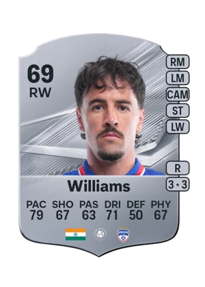 Williams - 69 - Rare EA FC 27 card