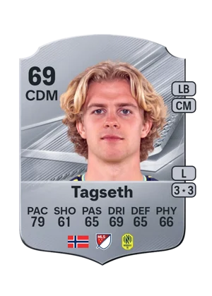 Tagseth - 69 - Rare EA FC 27 card
