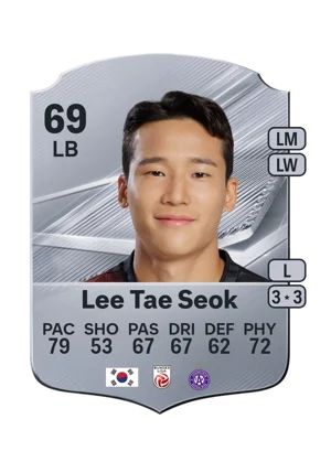 Lee Tae Seok - 69 - Rare EA FC 27 card