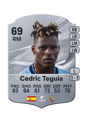 Cedric Teguia - 69 - Rare EA FC 27 card