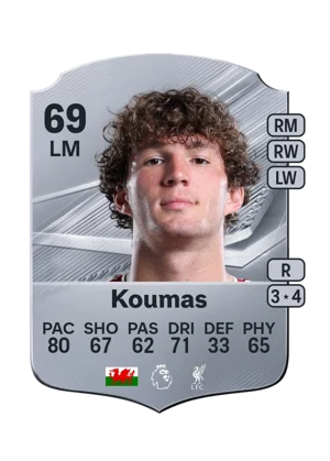 Koumas - 69 - Rare EA FC 27 card