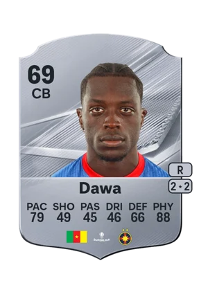 Dawa - 69 - Rare EA FC 27 card