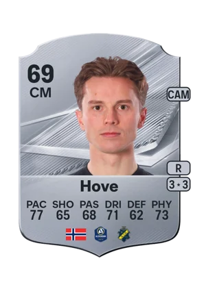 Hove - 69 - Rare EA FC 27 card
