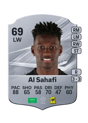 Al Sahafi - 69 - Rare EA FC 27 card