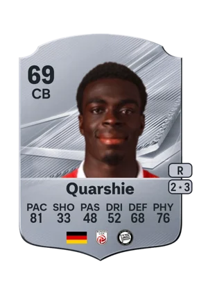 Quarshie - 69 - Rare EA FC 27 card
