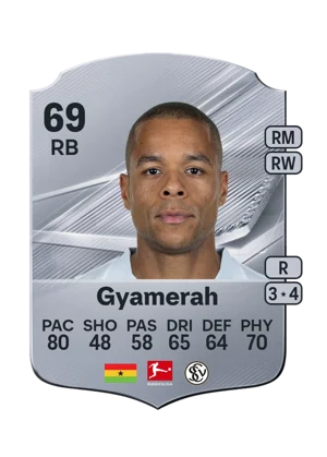 Gyamerah - 69 - Rare EA FC 27 card