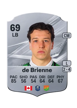 de Brienne - 69 - Rare EA FC 27 card