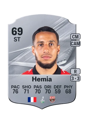 Hemia - 69 - Rare EA FC 27 card