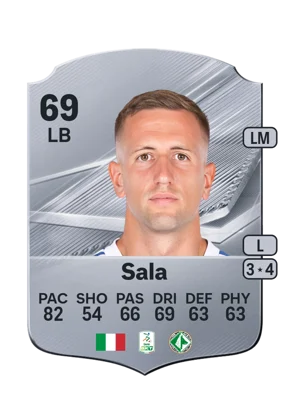 Sala - 69 - Rare EA FC 27 card
