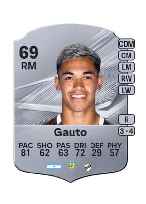 Gauto - 69 - Rare EA FC 27 card
