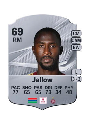 Jallow - 69 - Rare EA FC 27 card