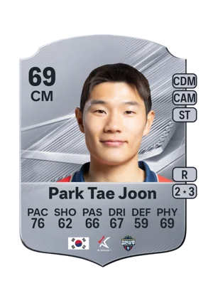 Park Tae Joon - 69 - Rare EA FC 27 card