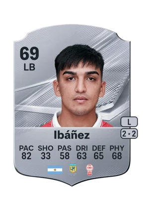 Ibáñez - 69 - Rare EA FC 27 card
