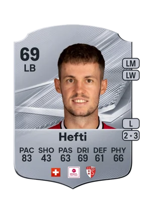 Hefti - 69 - Rare EA FC 27 card