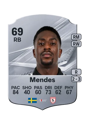 Mendes - 69 - Rare EA FC 27 card