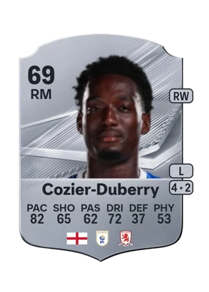 Cozier-Duberry - 69 - Rare EA FC 27 card