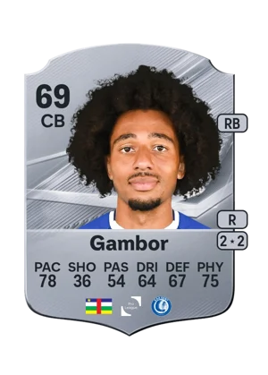 Gambor - 69 - Rare EA FC 27 card