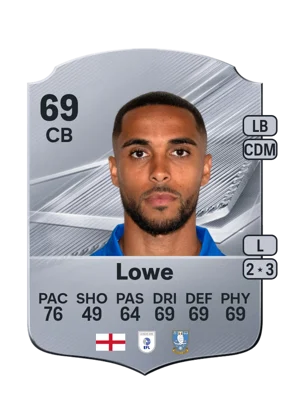 Lowe - 69 - Rare EA FC 27 card