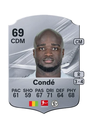 Condé - 69 - Rare EA FC 27 card