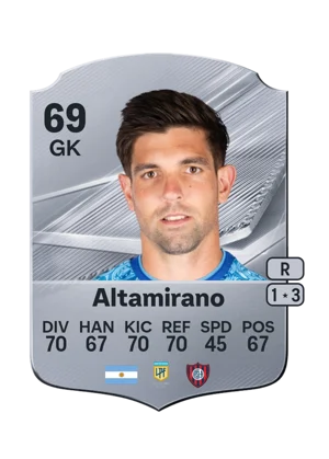 Altamirano - 69 - Rare EA FC 27 card