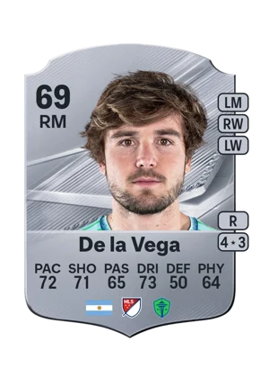 De la Vega - 69 - Rare EA FC 27 card
