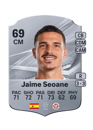 Jaime Seoane - 69 - Rare EA FC 27 card