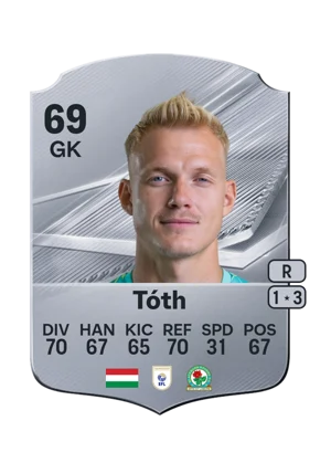 Tóth - 69 - Rare EA FC 27 card