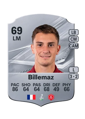 Billemaz - 69 - Rare EA FC 27 card