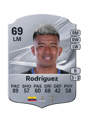 Rodríguez - 69 - Rare EA FC 27 card