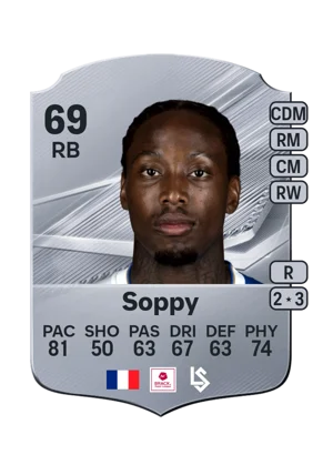 Soppy - 69 - Rare EA FC 27 card