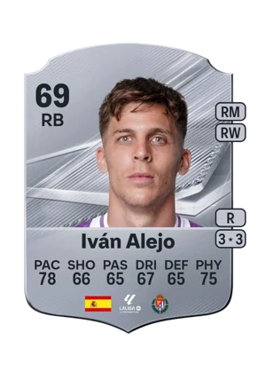 Iván Alejo - 69 - Rare EA FC 27 card