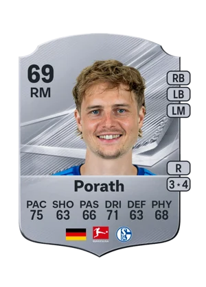 Porath - 69 - Rare EA FC 27 card