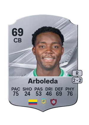 Arboleda - 69 - Rare EA FC 27 card