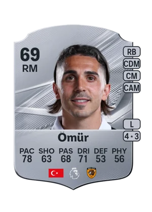 Ömür - 69 - Rare EA FC 27 card