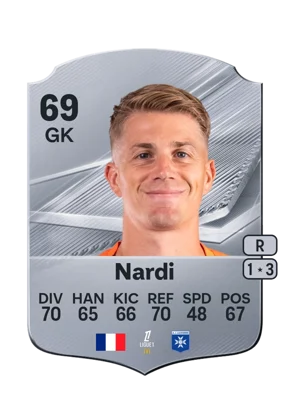 Nardi - 69 - Rare EA FC 27 card