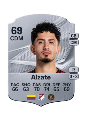 Alzate - 69 - Rare EA FC 27 card