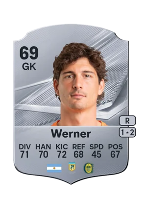 Werner - 69 - Rare EA FC 27 card