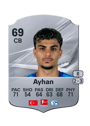 Ayhan - 69 - Rare EA FC 27 card