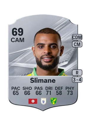 Slimane - 69 - Rare EA FC 27 card
