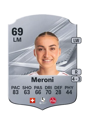 Meroni - 69 - Rare EA FC 27 card