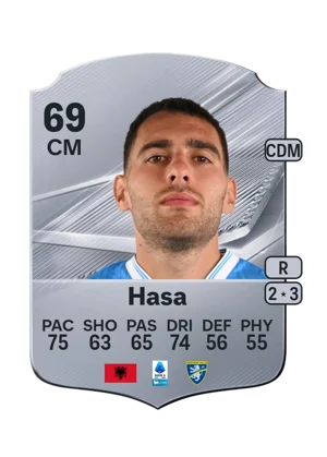 Hasa - 69 - Rare EA FC 27 card