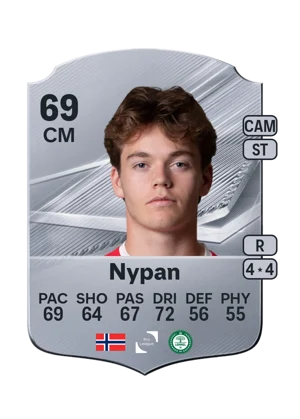Nypan - 69 - Rare EA FC 27 card