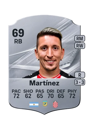 Martínez - 69 - Rare EA FC 27 card