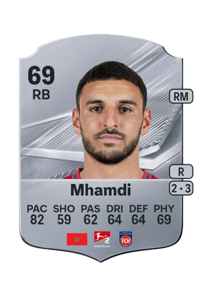 Mhamdi - 69 - Rare EA FC 27 card
