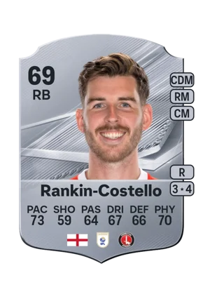 Rankin-Costello - 69 - Rare EA FC 27 card