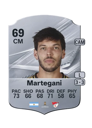 Martegani - 69 - Rare EA FC 27 card